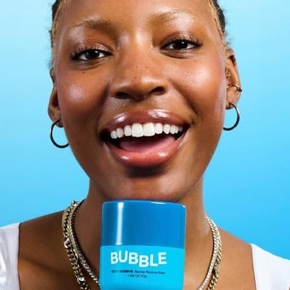 Bubble Skincare Soft Swerve Barrier Cream - Face Moisturizer for Dry Skin, Skin Barrier Repair Balm with Squalane, Shea Butter, Ceramides, Niacinamide (47g) Avelisse
