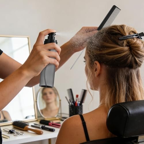 Auroray Boar Bristle Hair Brush with Spray Bottle – Slick Back & Flyaway Control for Women and Men - görsel 14