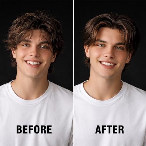 YEALIR 3-in-1 Leave-In Conditioner for Men - Instant Frizz Control, Hydrates & Nourishes Hair - Defines Curls, Adds Natural Shine & Deep Conditions Dry, Frizzy Hair with Castor & Avocado Oil, 3.53 oz - görsel 15