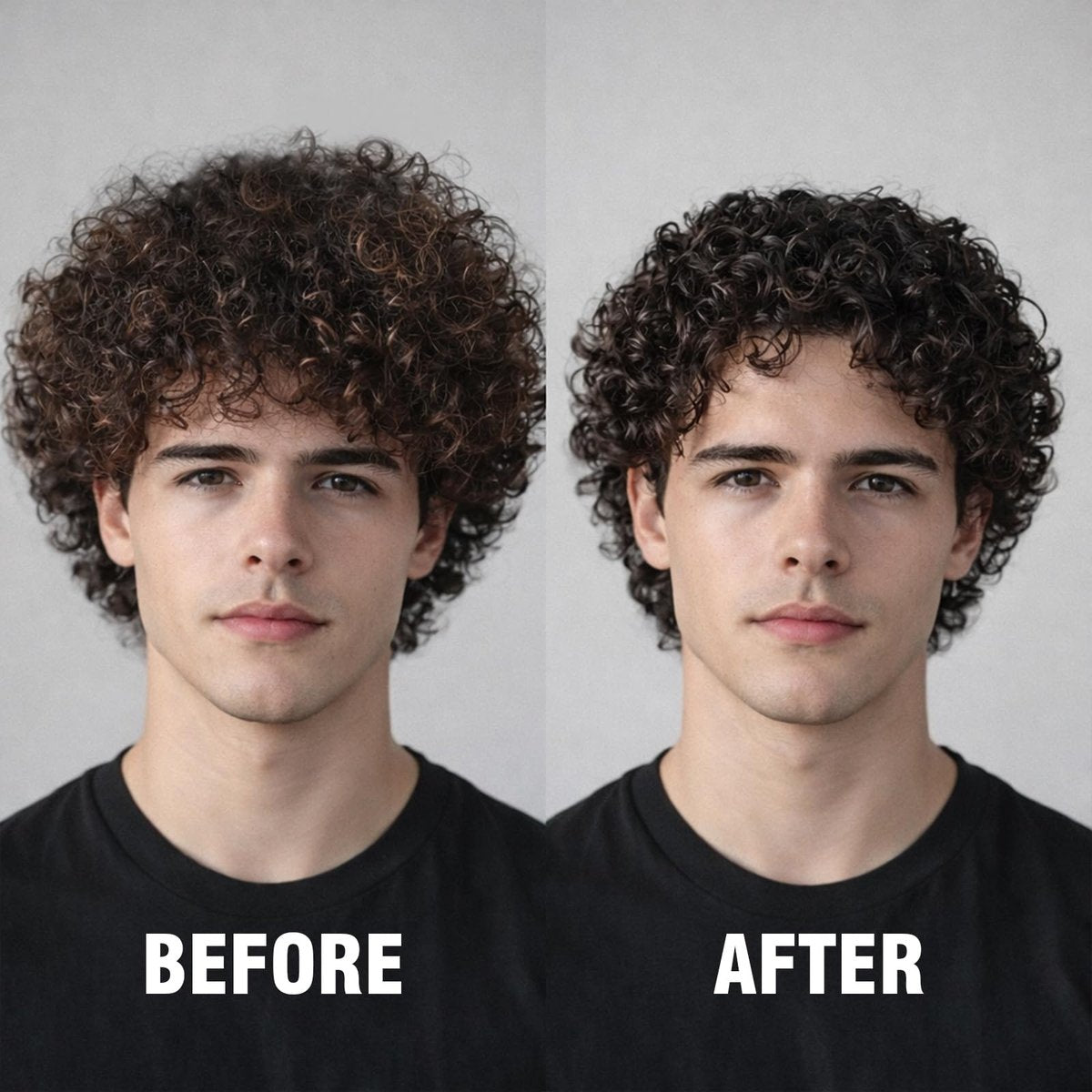 YEALIR 3-in-1 Leave-In Conditioner for Men - Instant Frizz Control, Hydrates & Nourishes Hair - Defines Curls, Adds Natural Shine & Deep Conditions Dry, Frizzy Hair with Castor & Avocado Oil, 3.53 oz - görsel 4