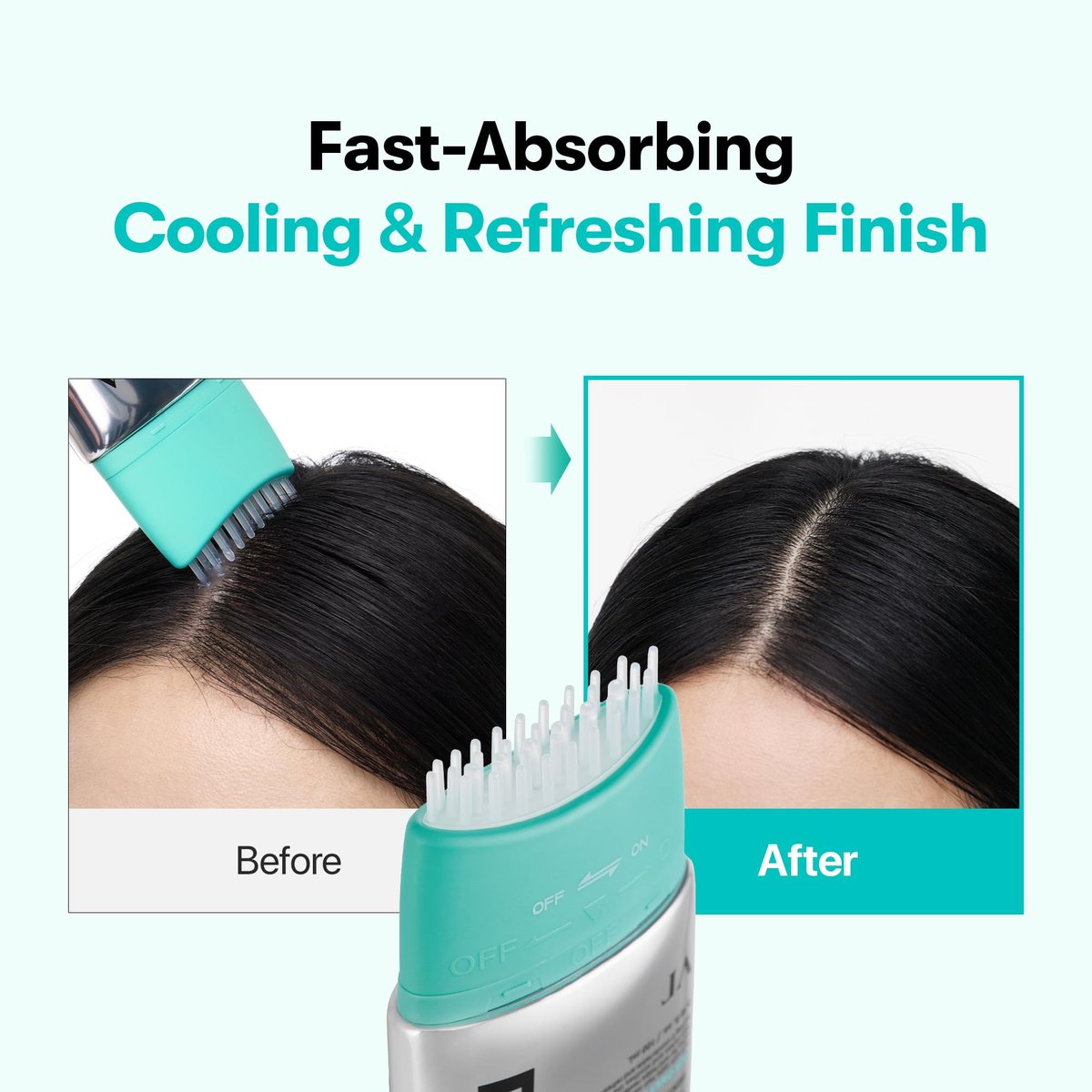 VT COSMETICS PDRN Reedle Shot Brush Hair Serum – Cooling & Refreshing Scalp Care with Vegan PDRN, Caffeine & Spicule Complex, Lightweight & Non-Greasy Daily Scalp Solution, 3.38 fl oz / 100 mL Avelisse