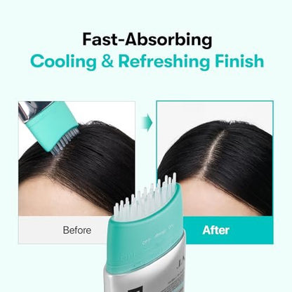 VT COSMETICS PDRN Reedle Shot Brush Hair Serum – Cooling & Refreshing Scalp Care with Vegan PDRN, Caffeine & Spicule Complex, Lightweight & Non-Greasy Daily Scalp Solution, 3.38 fl oz / 100 mL Avelisse