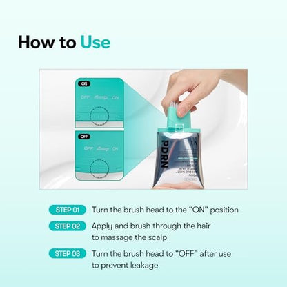 VT COSMETICS PDRN Reedle Shot Brush Hair Serum – Cooling & Refreshing Scalp Care with Vegan PDRN, Caffeine & Spicule Complex, Lightweight & Non-Greasy Daily Scalp Solution, 3.38 fl oz / 100 mL Avelisse