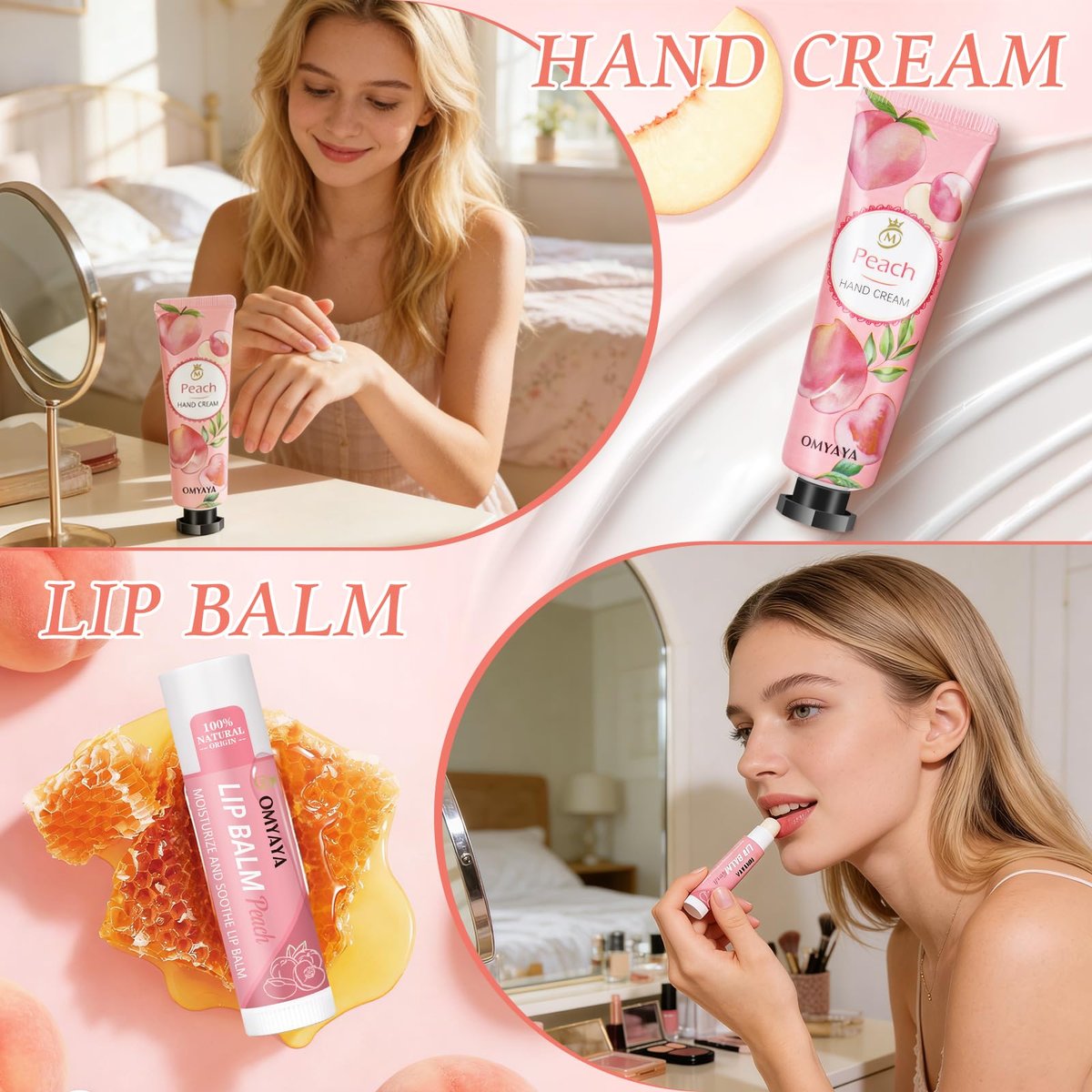 12 Sets Bulk Gifts for Women: Face Masks, Skincare, Hand Cream, Lip Balm Spa Set with Thank You Card & Organza Bag for Bridal Wedding Birthday Party Favors, Nurse Teacher Appreciation, Mother's Day Gift Avelisse