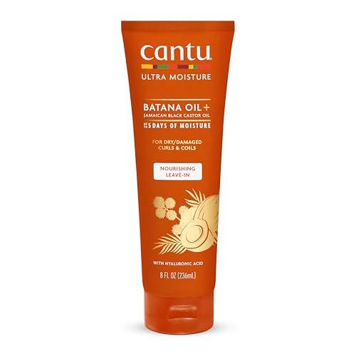 Cantu Ultra Moisture Nourishing Leave-In Conditioner with Batana Oil & Jamaican Black Castor Oil, 8 fl oz - görsel 2