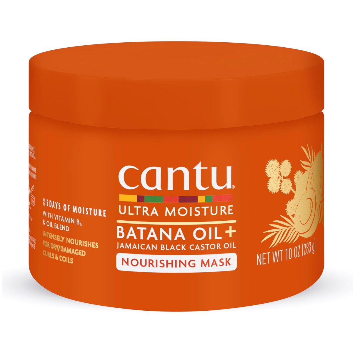 Cantu Ultra Moisture Nourishing Mask with Batana Oil & Jamaican Black Castor Oil - 10 oz - görsel 1