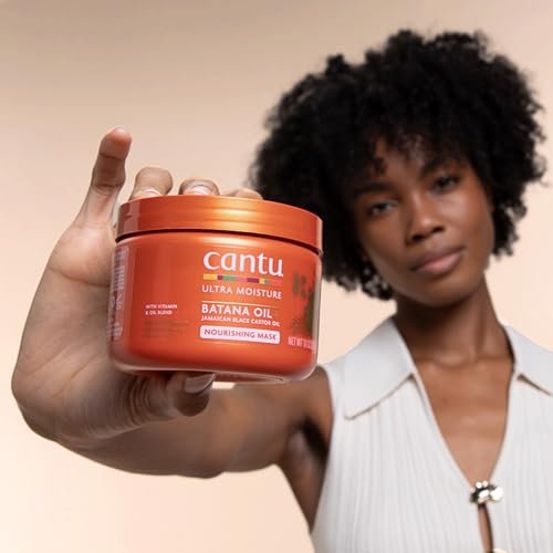 Cantu Ultra Moisture Nourishing Mask with Batana Oil & Jamaican Black Castor Oil - 10 oz - görsel 10