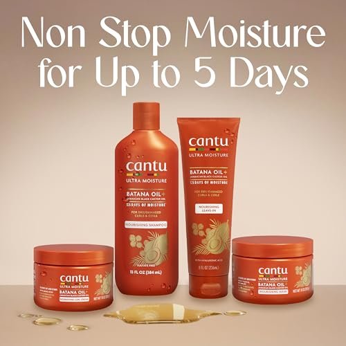 Cantu Ultra Moisture Nourishing Shampoo with Batana Oil + Jamaican Black Castor Oil, 13 fl oz - görsel 14