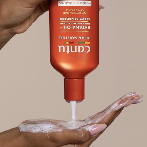Cantu Ultra Moisture Nourishing Shampoo with Batana Oil + Jamaican Black Castor Oil, 13 fl oz - görsel 10