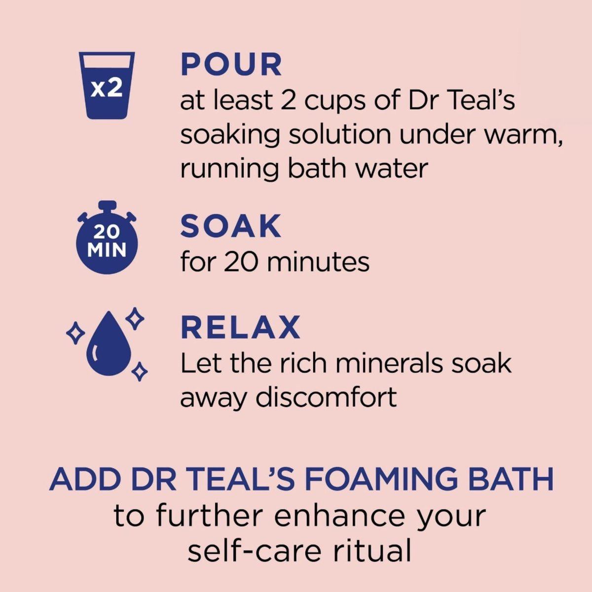 Dr Teal's Limited Edition Strawberry Serenade Pure Epsom Salt and Foaming Bath Set with Basil & Orange Avelisse