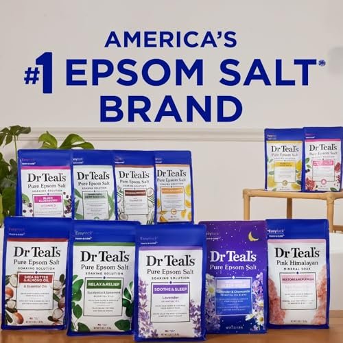 Dr Teal's Limited Edition Strawberry Serenade Pure Epsom Salt and Foaming Bath Set with Basil & Orange Avelisse