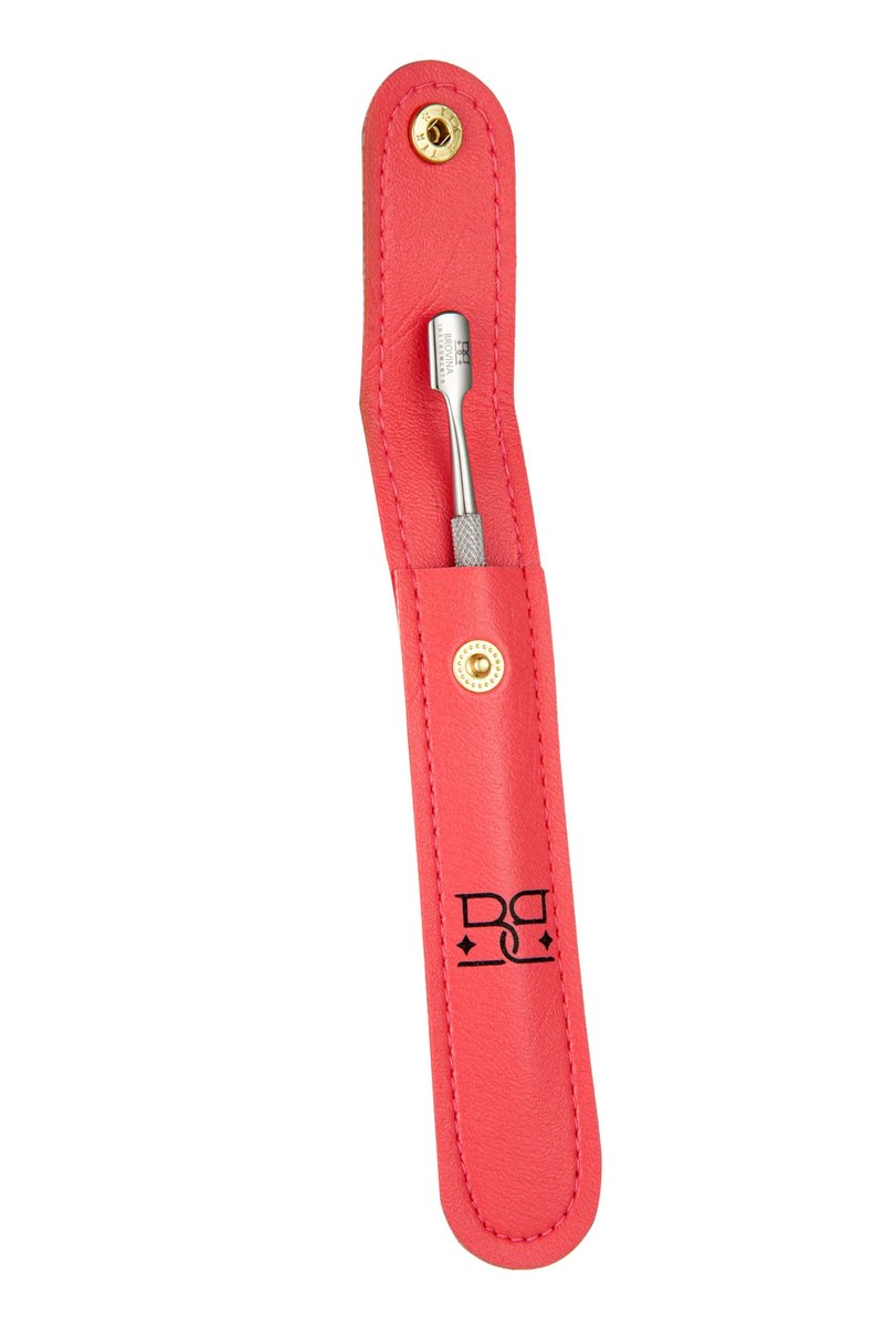 Professional Stainless Steel Cuticle Pusher - Double Ended Nail Pusher for Manicure & Pedicure with Storage Pouch - görsel 11