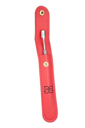 Professional Stainless Steel Cuticle Pusher - Double Ended Nail Pusher for Manicure & Pedicure with Storage Pouch - görsel 12