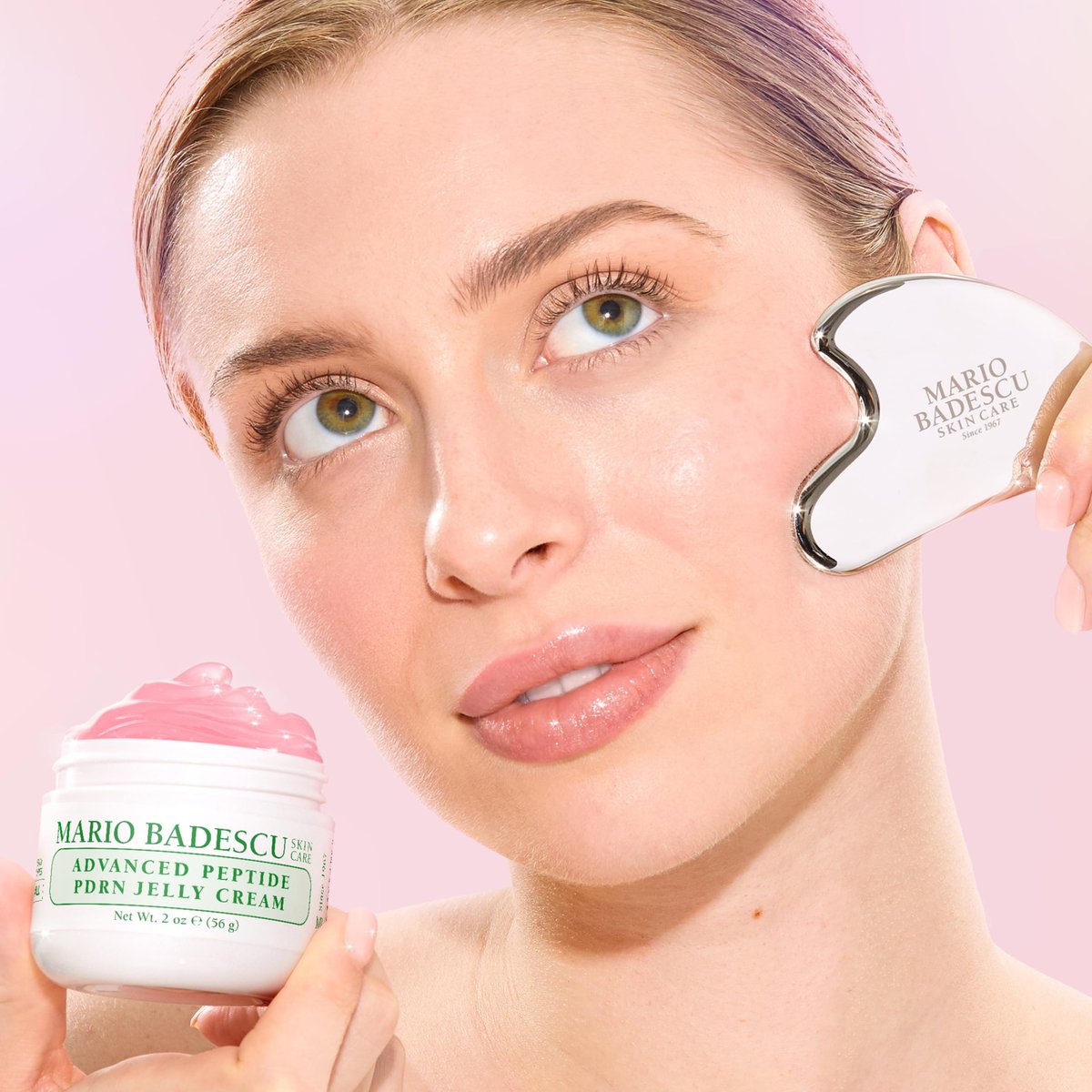 Mario Badescu Advanced Peptide PDRN Jelly Cream – Lightweight Face Moisturizer with Vegan PDRN, Peptides, Niacinamide & Sodium Hyaluronate for Daily Hydration Avelisse