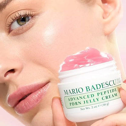 Mario Badescu Advanced Peptide PDRN Jelly Cream – Lightweight Face Moisturizer with Vegan PDRN, Peptides, Niacinamide & Sodium Hyaluronate for Daily Hydration Avelisse
