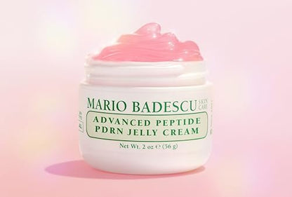 Mario Badescu Advanced Peptide PDRN Jelly Cream – Lightweight Face Moisturizer with Vegan PDRN, Peptides, Niacinamide & Sodium Hyaluronate for Daily Hydration Avelisse