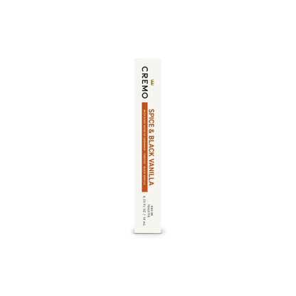Cremo Spray Cologne Spice & Black Vanilla - 0.33 Fl Oz Travel Size