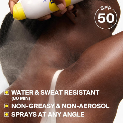 Supergoop! Play Antioxidant Body Mist SPF 50 PA++++ with Vitamin C - Broad Spectrum Sunscreen Body Spray - Whipped Coconut Scent - 6 fl oz Avelisse