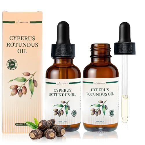Joanssore 2 Pack Cyperus Rotundus Oil for Hair Removal - Organic Cyprus Rotundus Oil Reduces Unwanted & Ingrown Hair Growth, All Natural with No Side Effects, 2 Fl Oz Each - görsel 2