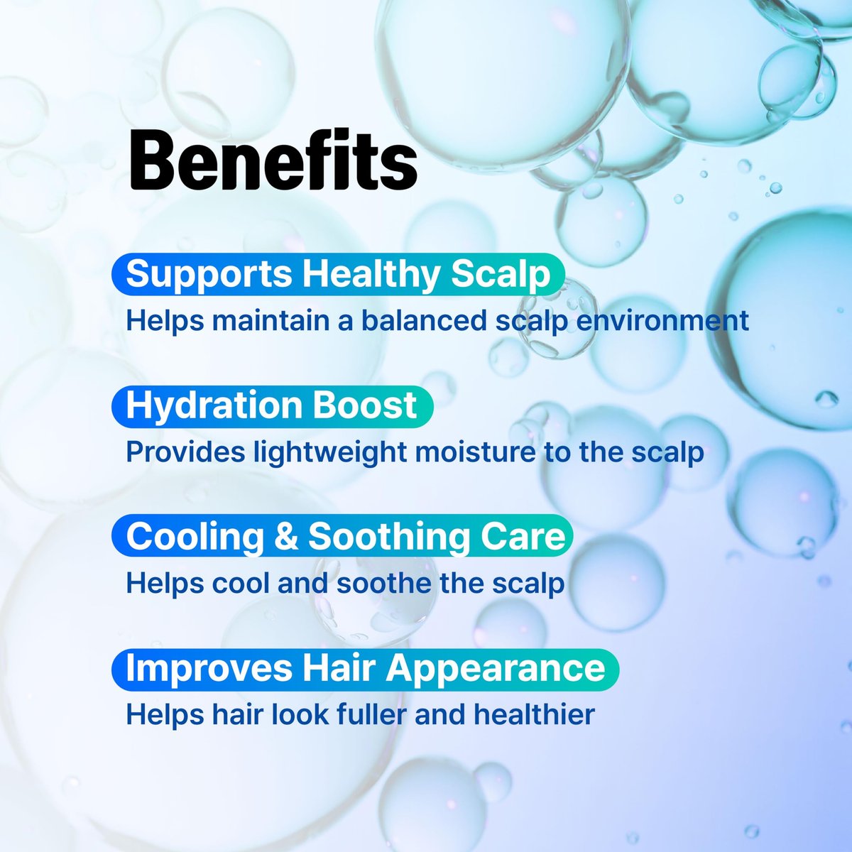 9-Peptide Hair Growth Scalp Care Serum 1.35 Oz (2X Size) - Rosemary 2% Caffeine 1% PDRN & Spicule 300 Roll-On Type | Thicker Fuller-Looking Hair with Niacinamide Zinc PCA | Thinning Hair Korean Haircare Avelisse