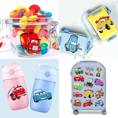 Cars Birthday Party Supplies: 34-Piece Temporary Tattoos for Goody Bags & Decorations Avelisse