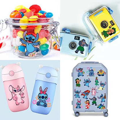 Stitch Party Supplies: 34-Piece Temporary Tattoos for Goody Bags & Treat Bag Stuffers – Removable Tattoo Stickers for Stitch Birthday Decorations