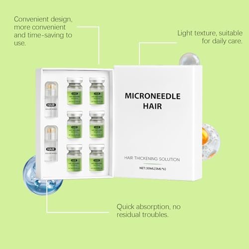 Hair Regrowth System with Ginseng, Eclipta Prostrata, Peppermint & Ginger Root - Supports Thicker-Looking, Stronger Hair for Men & Women (1 Fl Oz) Avelisse
