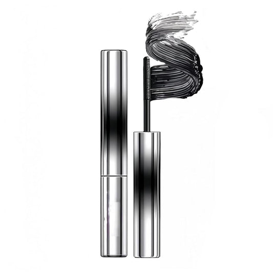 Iron Wands Rod Mascara - 3D Curling Eyelash Iron, Washable Waterproof Brushless Wand Mascara, Long Lasting Lash Extensions, No Flaking, No Clumping (Black)