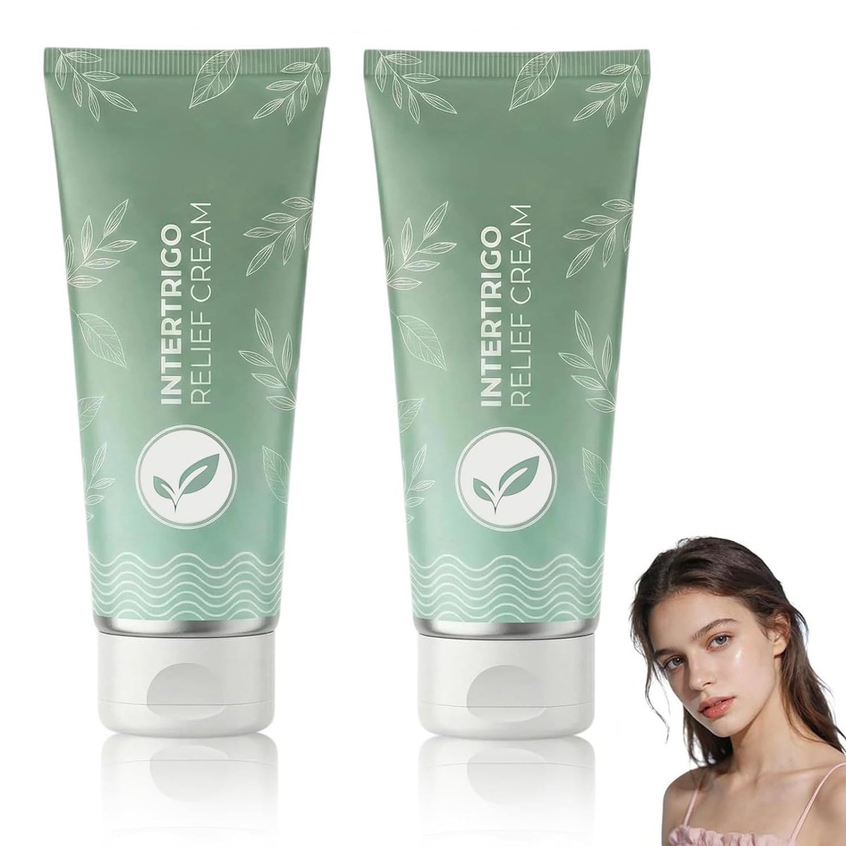 2-Pack Intertrigo Cream – Professional Relief for Skin Folds & Chafing, Fast-Drying Non-Greasy Formula Avelisse