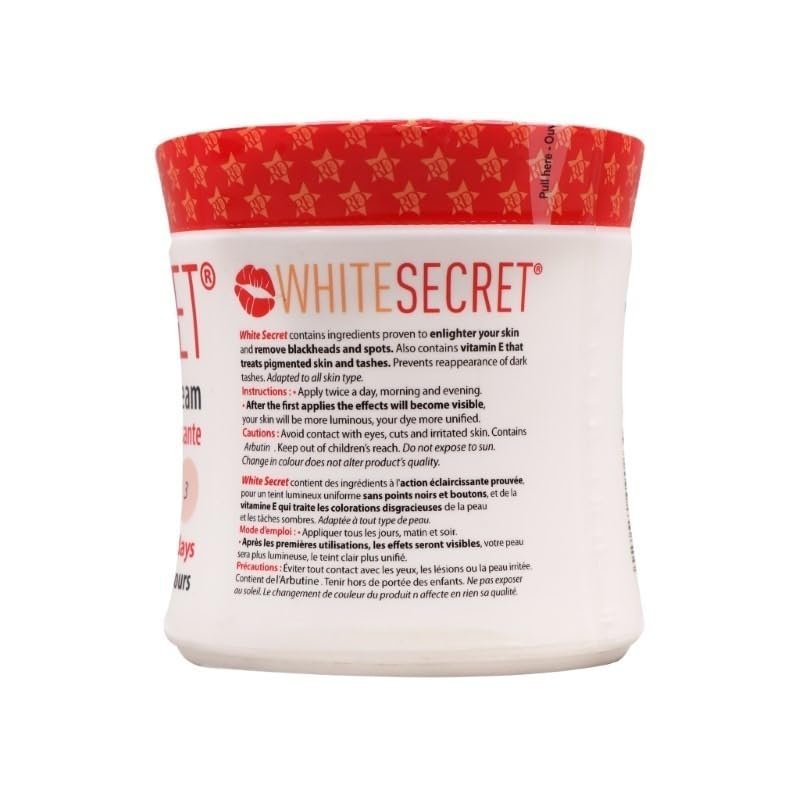White Secret Body Cream – 320ml – Daily Use Moisturizing Cream for Silky Skin - görsel 4