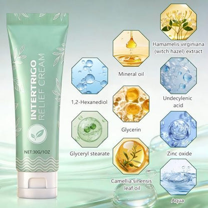 2-Pack Intertrigo Cream – Professional Skin Care for Chafing & Skin Fold Irritation Avelisse
