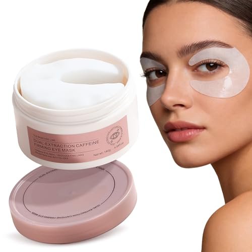 Ycz Under Eye Patches (60 ct) – Caffeine Eye Masks for Puffy Eyes, Dark Circles & Fine Lines, Hydrating Collagen Masks with Niacinamide for Depuffing, Anti-Aging 360° Full Eye Care, Gifts for Women Avelisse