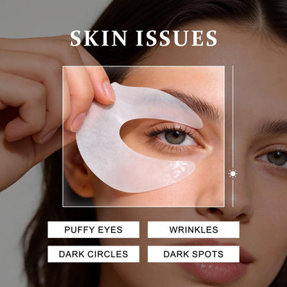 Ycz Under Eye Patches (60 ct) – Caffeine Eye Masks for Puffy Eyes, Dark Circles & Fine Lines, Hydrating Collagen Masks with Niacinamide for Depuffing, Anti-Aging 360° Full Eye Care, Gifts for Women Avelisse