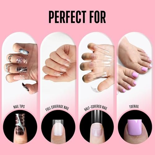 NOVO OVO Super Strong Nail Glue – 8ml Brush-On Adhesive for Press On Nails & False Tips, TPO & Hema Free, Quick Dry & Long Lasting - görsel 6