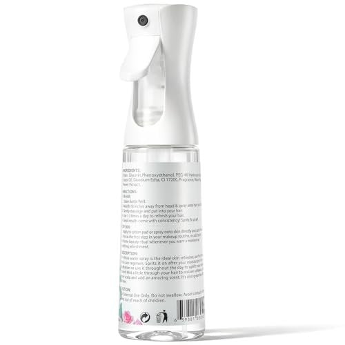 lockmio Rose Water Spray for Face & Hair - 10 Fl Oz Hydrating Face Mist for All Skin Types - Refreshing Rose Toner for Face, Skin & Hair Care, Alcohol-Free & Gentle Formula - görsel 15