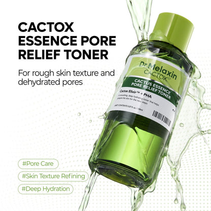 Dr.Melaxin Cactox Cactus Essence Pore Relief Toner 150ml – Hydrating & Soothing Facial Toner for Sensitive Skin, Barrier Care, Gentle Pore Care Avelisse