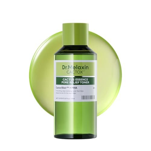 Dr.Melaxin Cactox Cactus Essence Pore Relief Toner 150ml – Hydrating & Soothing Facial Toner for Sensitive Skin, Barrier Care, Gentle Pore Care Avelisse