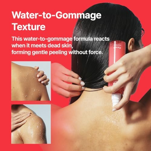 PARNELL AHA Omija Ceramic Body Peeling Spray – AHA BHA PHA Exfoliant for Keratosis Pilaris, Strawberry Legs, Dark Spots & Dead Skin – Chemical Exfoliant for Rough Skin, 4.60 fl.oz Avelisse