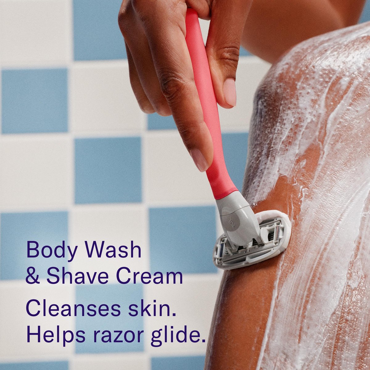 Flamingo Whipped Duo Sensitive Skin Body Wash & Shave Cream for Women - 2 Pack, 10.5 fl oz Each - 2-in-1 Formula Avelisse