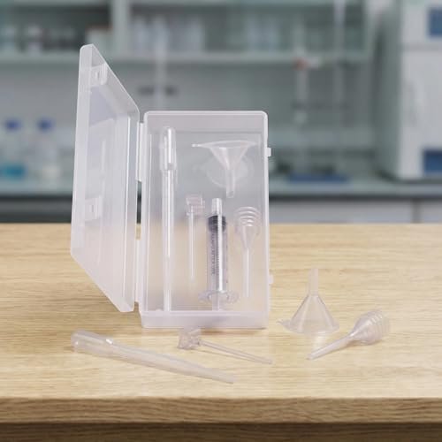 Perfume Refill Kit, 10-Piece DIY Cologne & Perfume Making Kit with Storage Box - Includes Transfer Pump, Syringe Extractor, Funnels, Dropper for Travel Bottle Refilling - görsel 16