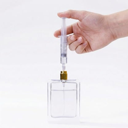 Perfume Refill Kit, 10-Piece DIY Cologne & Perfume Making Kit with Storage Box - Includes Transfer Pump, Syringe Extractor, Funnels, Dropper for Travel Bottle Refilling