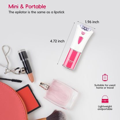 CACHIL Cordless Epilator for Women – 2025 New Glamorous Skin Hair Removal for Face & Body with LED Light, Smooth Glide for Bikini, Arms, Legs Avelisse