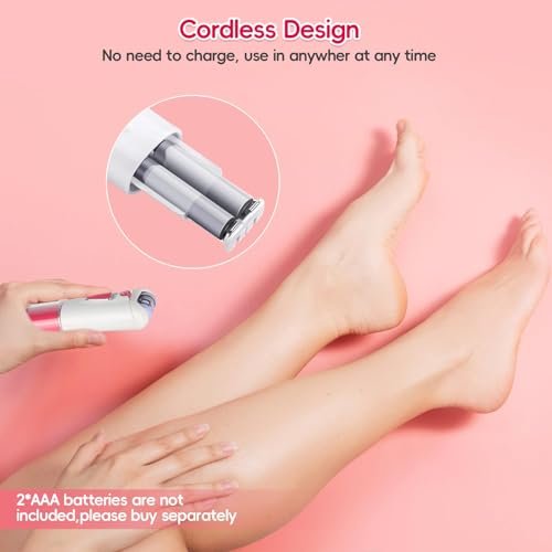 CACHIL Cordless Epilator for Women – 2025 New Glamorous Skin Hair Removal for Face & Body with LED Light, Smooth Glide for Bikini, Arms, Legs Avelisse