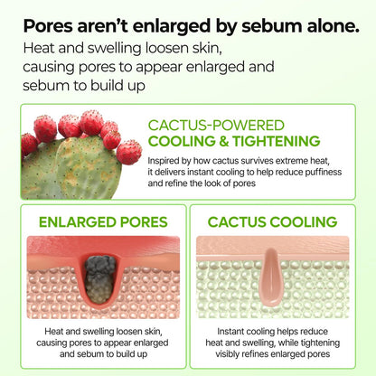 Dr.Melaxin Cactox Pore Relief Jelly Toner Pads – Cooling & De-Puffing Exfoliating Toner Pads for Enlarged Pores & Puffy Skin, Hydrating Korean Toner Pads with Cactus Extract & PHA, 60 Pads (170ml) Avelisse