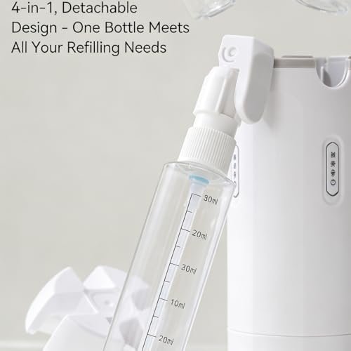 BOMPOW 4-in-1 Travel Bottles Set – Leak-Proof Refillable Containers with Labels, Portable Toiletry Organizer Cup for Shampoo, Lotion, Soap - görsel 12
