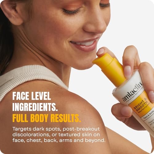AmLactin Bright and Smooth Resurfacing Serum – 8 oz, Lactic Acid Serum for Radiant, Even Skin - görsel 11
