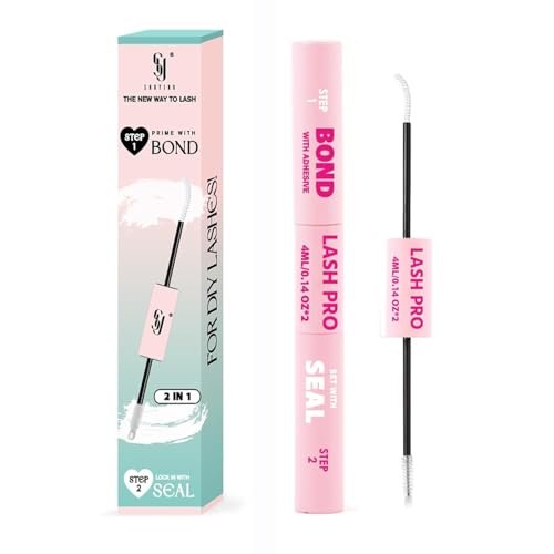 SY-SHUYING Lash Bond and Seal Mascara - Long Lasting Waterproof Non Irritating Eyelash Extensions - görsel 2