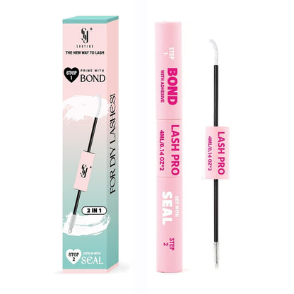SY-SHUYING Lash Bond and Seal Mascara - Long Lasting Waterproof Non Irritating Eyelash Extensions