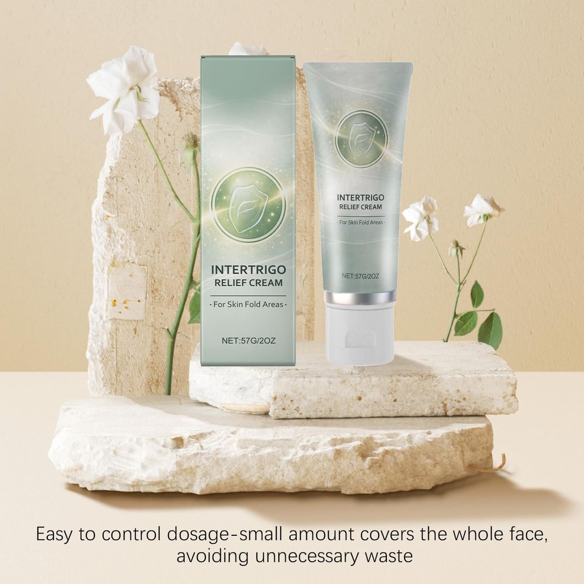 Dunquya Intertrigo Cream – Skin Fold Care Support Cream for Irritated Skin, Moisture & Friction Relief, Quick-Drying Non-Greasy Formula, Daily Care (1 Pack) Avelisse