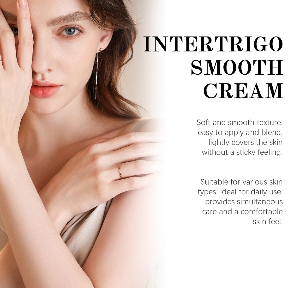 Dunquya Intertrigo Cream – Skin Fold Care Support Cream for Irritated Skin, Moisture & Friction Relief, Quick-Drying Non-Greasy Formula, Daily Care (1 Pack) Avelisse
